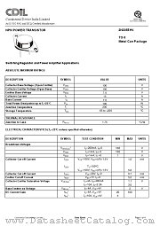 2N3055HV datasheet pdf Continental Device India Limited