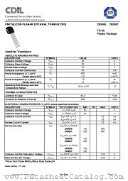 2N5086 datasheet pdf Continental Device India Limited