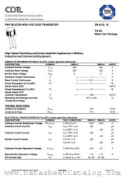 2N5416 datasheet pdf Continental Device India Limited