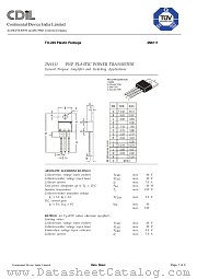 2N6111 datasheet pdf Continental Device India Limited