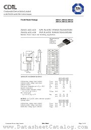 2N6122 datasheet pdf Continental Device India Limited