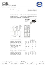 2N6489 datasheet pdf Continental Device India Limited