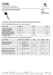 2N6717 datasheet pdf Continental Device India Limited