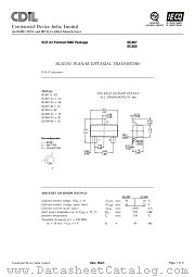 BC808-25 datasheet pdf Continental Device India Limited