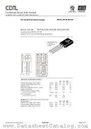BD140 datasheet pdf Continental Device India Limited