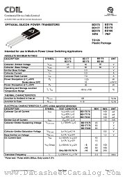 BD176-10 datasheet pdf Continental Device India Limited