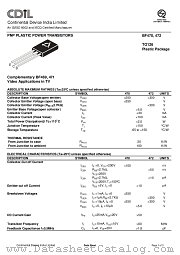 BF472 datasheet pdf Continental Device India Limited