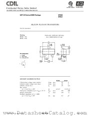 BF841 datasheet pdf Continental Device India Limited