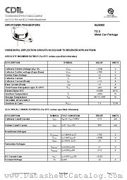 BU208D datasheet pdf Continental Device India Limited