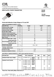 BU407 datasheet pdf Continental Device India Limited