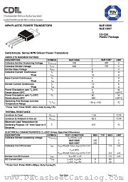 MJE13006 datasheet pdf Continental Device India Limited