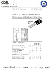 MJE170 datasheet pdf Continental Device India Limited