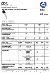 MPS6530 datasheet pdf Continental Device India Limited