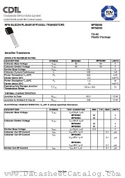 MPS8098 datasheet pdf Continental Device India Limited