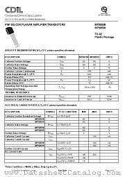 MPS8599 datasheet pdf Continental Device India Limited