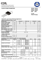 TIP105 datasheet pdf Continental Device India Limited