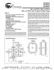 CY7C470-25JC datasheet pdf Cypress