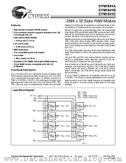 CYM1841APZ-35C datasheet pdf Cypress
