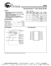 W162-09 datasheet pdf Cypress