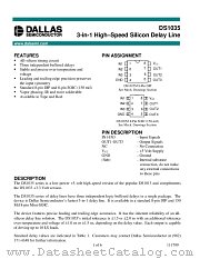 DS1035Z-60_T_R datasheet pdf Dallas Semiconductor