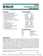 DS1040M-D70 datasheet pdf Dallas Semiconductor