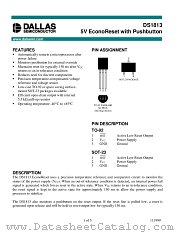 DS1813R-15_T_R datasheet pdf Dallas Semiconductor