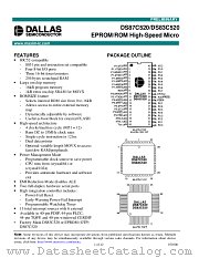 DS87C520-MCL datasheet pdf Dallas Semiconductor