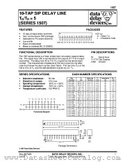1507-300G datasheet pdf Data Delay Devices Inc