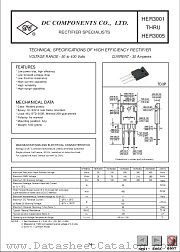 HER3004 datasheet pdf DC Components