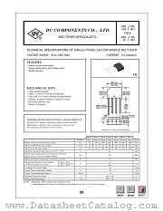 RS407 datasheet pdf DC Components