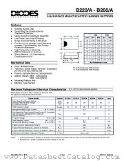 B220_A datasheet pdf Diodes