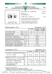 BC857CW datasheet pdf Diotec Elektronische