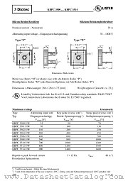 KBPC3514F_W datasheet pdf Diotec Elektronische