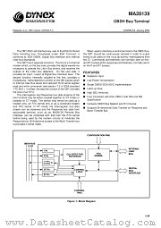 MAS28139FB datasheet pdf Dynex Semiconductor