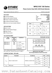 MP02_190-10 datasheet pdf Dynex Semiconductor