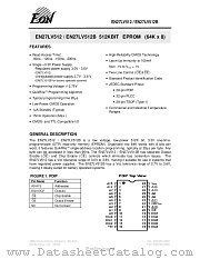 EN27LV512B150P datasheet pdf Eon Silicon Solution
