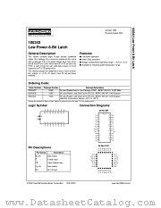 100343QIX datasheet pdf Fairchild Semiconductor