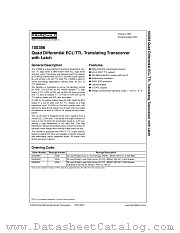 100398QIX datasheet pdf Fairchild Semiconductor