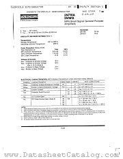 PN2218A datasheet pdf Fairchild Semiconductor