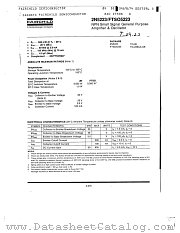 2N5224 datasheet pdf Fairchild Semiconductor