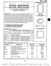 74LS161PC datasheet pdf Fairchild Semiconductor
