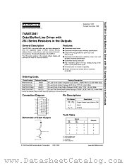 74ABT2541CPC datasheet pdf Fairchild Semiconductor