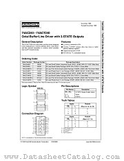 74ACT240CW datasheet pdf Fairchild Semiconductor