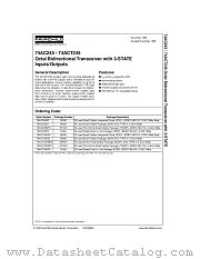 74ACT245CW datasheet pdf Fairchild Semiconductor