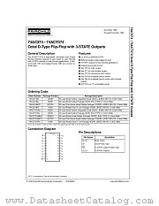 74ACT374CW datasheet pdf Fairchild Semiconductor