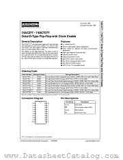 74ACT377CW datasheet pdf Fairchild Semiconductor