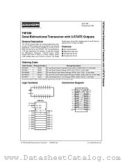 74F245CW datasheet pdf Fairchild Semiconductor