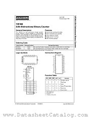 74F269CW datasheet pdf Fairchild Semiconductor