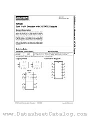 74F539CW datasheet pdf Fairchild Semiconductor