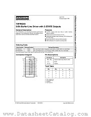 74FR9244SCX datasheet pdf Fairchild Semiconductor